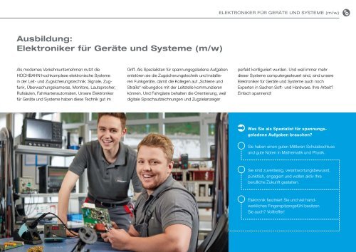 Berufsausbildung: Technik und Betrieb