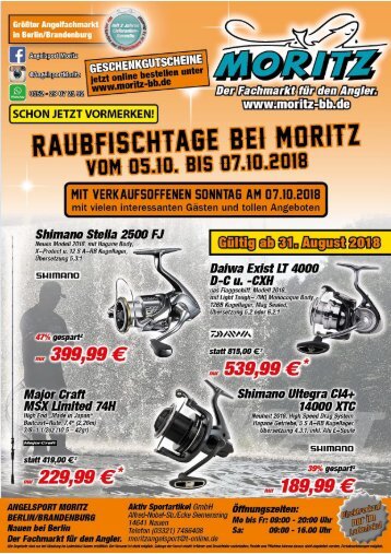 Flyer ab 31.08.2018