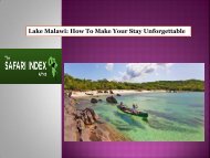 Lake Malawi - How To Make Your Stay Unforgettable