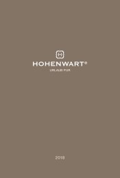 Hohenwart Katalog 2018