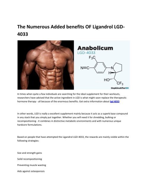 Ligandrol LGD4033 99% Pure lgd 4033 cycle Natural powder 1, 2, Or 5 Grams