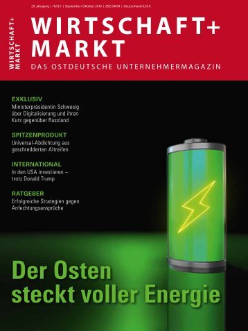 WIRTSCHAFT+MARKT 5/2018