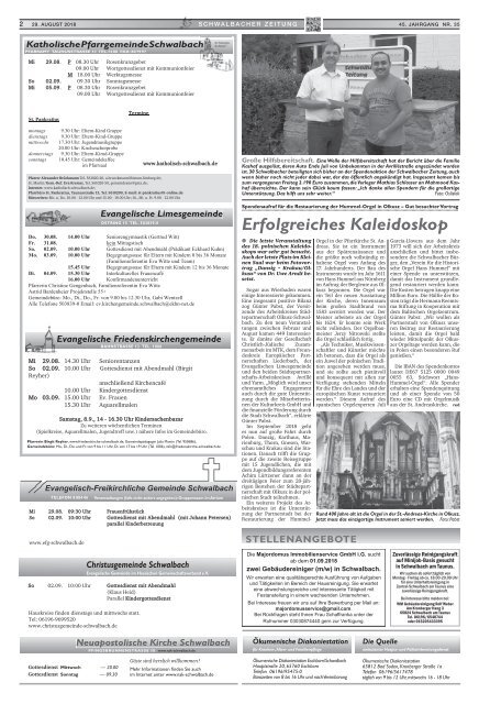 Schwalbacher Zeitung