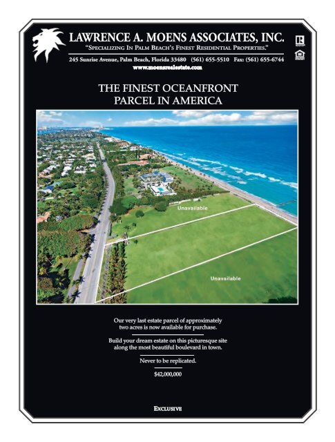 September 2018 Palm Beach Real Estate Guide