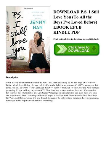 Epub ps i still love you epub ps i still love you