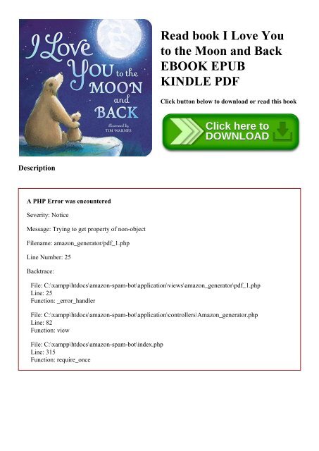 Read Book I Love You To The Moon And Back Ebook Epub Kindle Pdf Read Book I Love You To The Moon And Back Ebook Epub Kindle Pdf