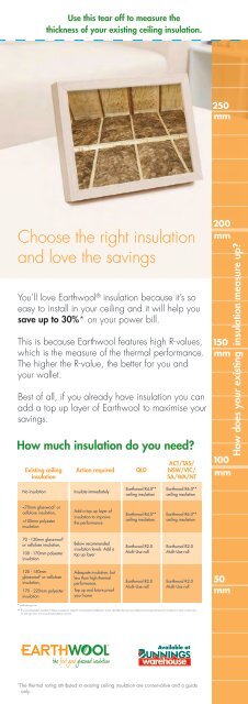 Earthwool® Glasswool Multi-Use Rolls