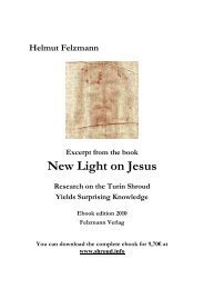 New Light on Jesus - Turin Shroud