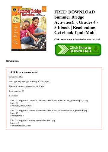 FREE~DOWNLOAD Summer Bridge Activities(r)  Grades 4 - 5 Ebook  Read online Get ebook Epub Mobi