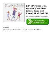 Going On A Rescue Bear Hunt Pdf Humph Going On A Rescue Bear Hunt Pdf Humph