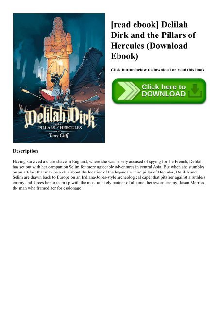 Read Ebook Delilah Dirk And The Pillars Of Hercules Download Ebook