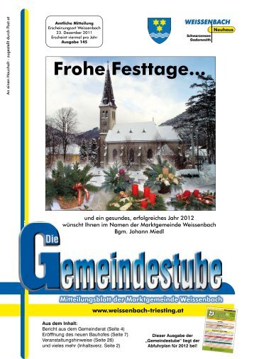 Ausgabe Nr. 145 (4,16 MB) - Weissenbach an der Triesting