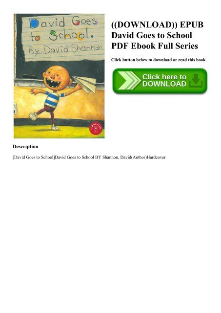Download Epub David Goes To School Pdf Ebook Full Series