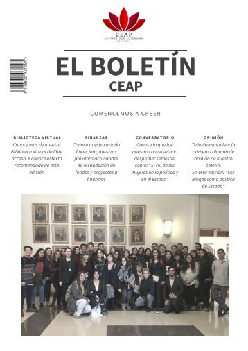 EL BOLETÍN DEL CEAP