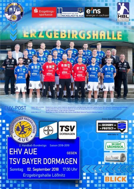 EHV-Post: EHV Aue gegen TSV Bayer Dormagen