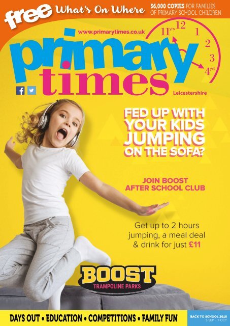 Primary Times Leicestershire Back to School 2018