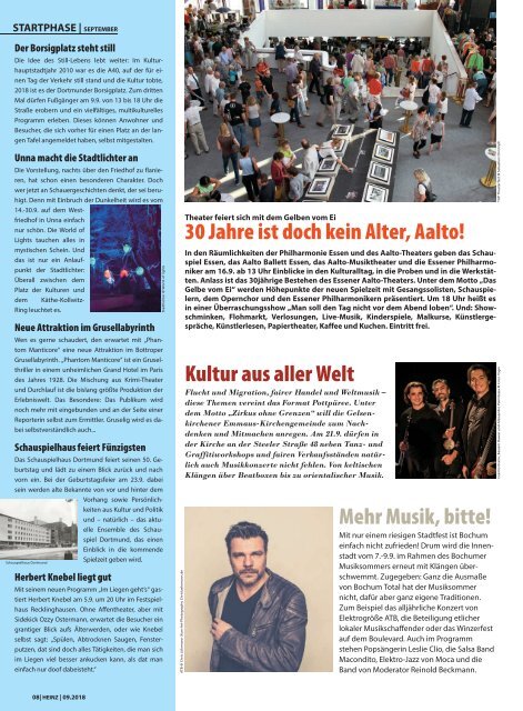 09-2018 HEINZ MAGAZIN Dortmund