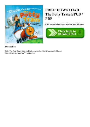 FREE~DOWNLOAD The Potty Train EPUB  PDF