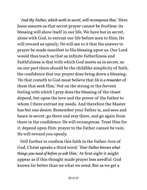 Lord, Teach Us To Pray by Rev. Andrew Murray