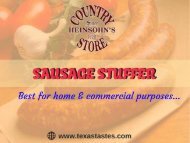Sausage Stuffer