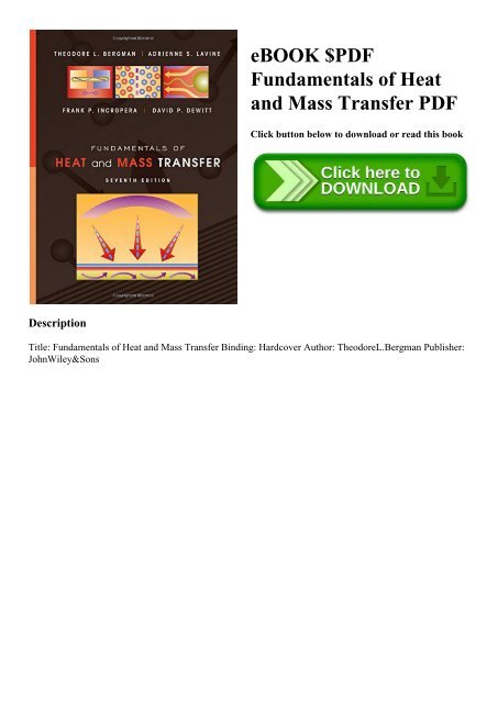 Heat transfer problems and solutions pdf