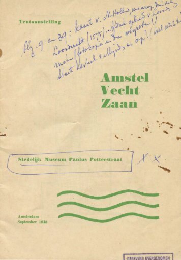 Amstel Vecht Zaan