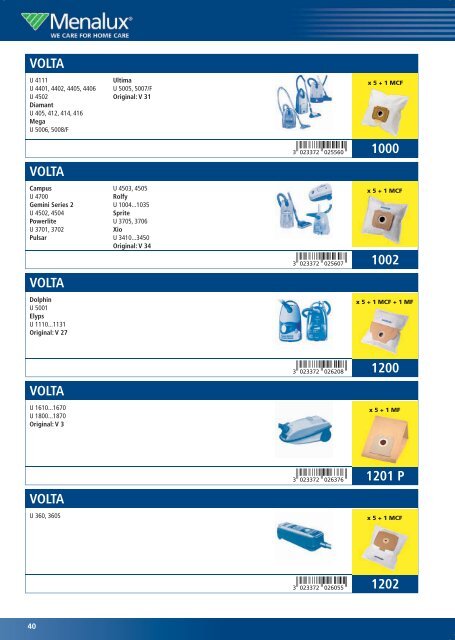 Menalux Katalog 2011.indd - Electrolux