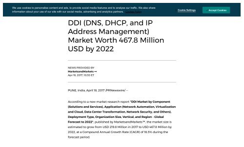 DDI Market To Grow In Coming Years: Demand and Analysis