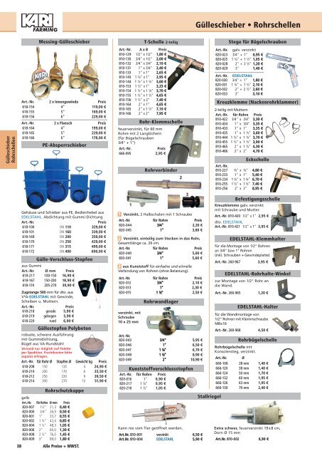 KARI FARMING -Katalog