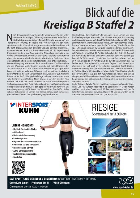 Kicker der Ortenau Winter 2017/2018