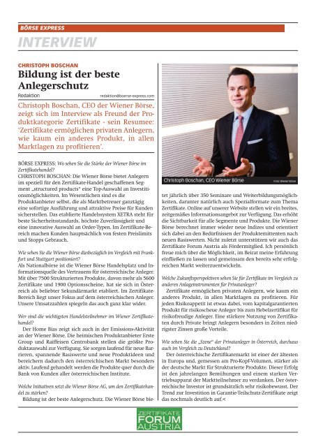 KUNSTINVESTOR AUSGABE SEPTEMBER 2018