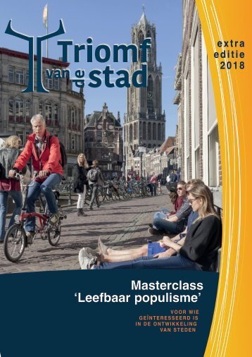 Masterclass 'Leefbaar populisme' folder