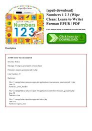 {epub download} Numbers 1 2 3 (Wipe Clean Learn to Write) Forman EPUB  PDF