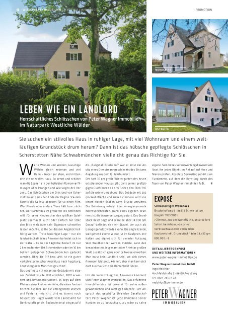 SchlossMagazin Bayerisch-Schwaben September 2018