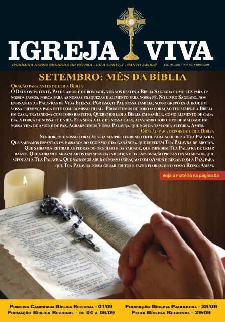 Revista Igreja Viva Edição Setembro 2018