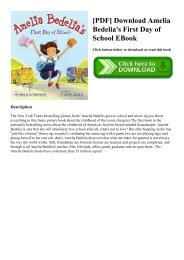 [PDF] Download Amelia Bedelia's First Day of School EBook