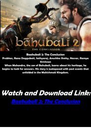 Baahubali 2 hd download torrent download