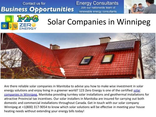 Best Solar Companies >> Best Solar Companies In Winnipeg Best Solar Companies >> Best Solar Companies In Winnipeg