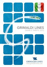 Catalogo Online - Grimaldi Lines