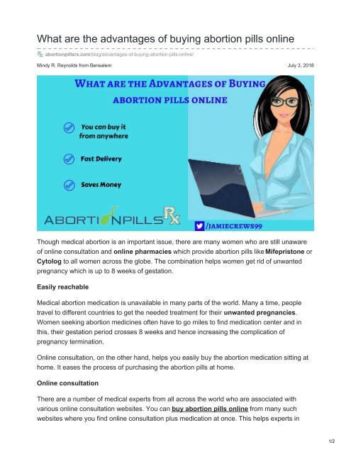abortionpillsrx.com-What are the advantages of buying abortion pills online
