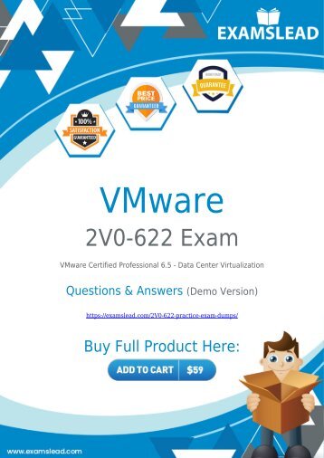 Best 2V0-622 Dumps to Pass VCP6.5-DCV 2V0-622 Exam Questions