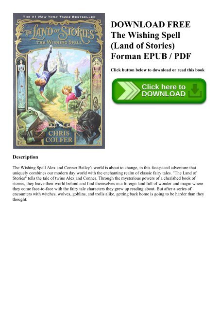 The Land Of Stories Epub