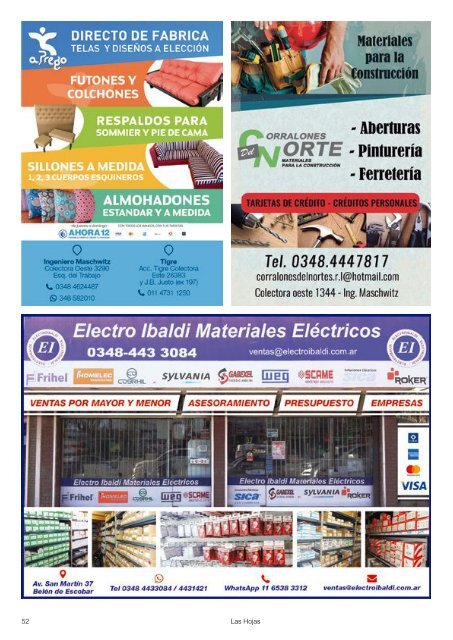 Revista Las Hojas | Edición Septiembre 2018