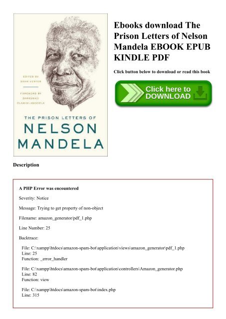 Ebooks Download The Prison Letters Of Nelson Mandela Ebook Epub Kindle Pdf Ebooks Download The Prison Letters Of Nelson Mandela Ebook Epub Kindle Pdf