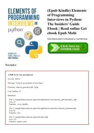 Elements of programming interviews in python - intolasopa