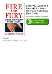 P D F Download Fire And Fury Inside The Trump White House For Any Device