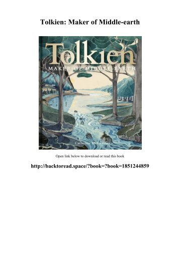 (Epub Download) Tolkien Maker of Middle-earth EPUB  PDF