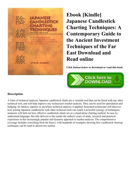 japanese candlestick charting techniques book