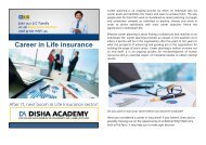 Why career as LIC Agent