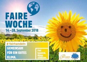 Faire Woche Programmheft Heidelberg 2018